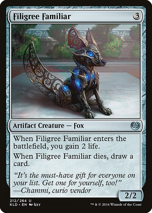 Filigree Familiar - Kaladesh - U - 212