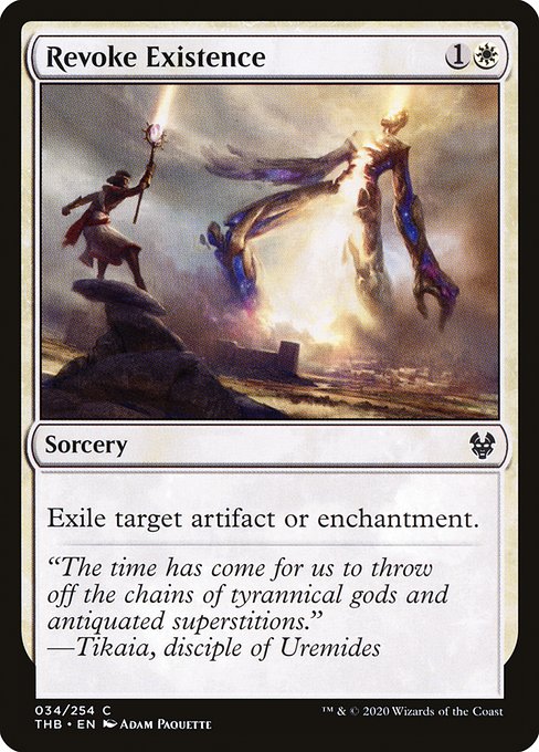 Revoke Existence - Theros Beyond Death - C - 34