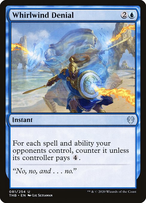 Whirlwind Denial - Theros Beyond Death - U - 81