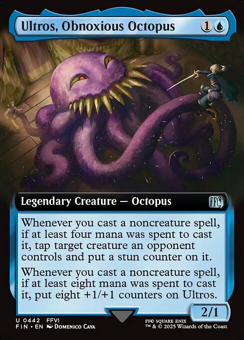 Ultros, Obnoxious Octopus (Extended Art) - FINAL FANTASY - U - 442