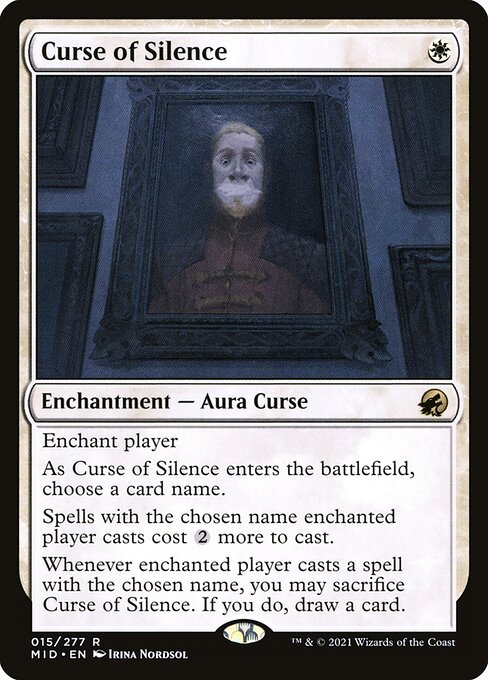 Curse of Silence - Innistrad: Midnight Hunt - R - 15