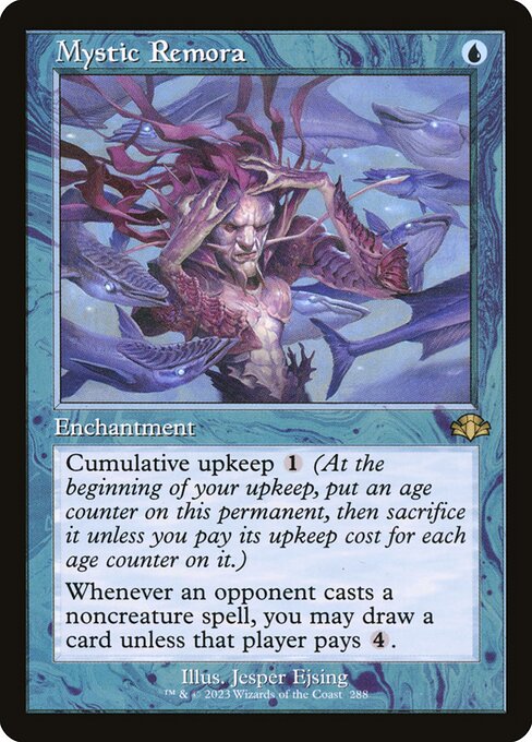 Mystic Remora (Retro Frame) - Dominaria Remastered - R - 288