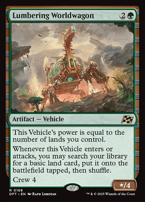 Lumbering Worldwagon - Aetherdrift - R - 168