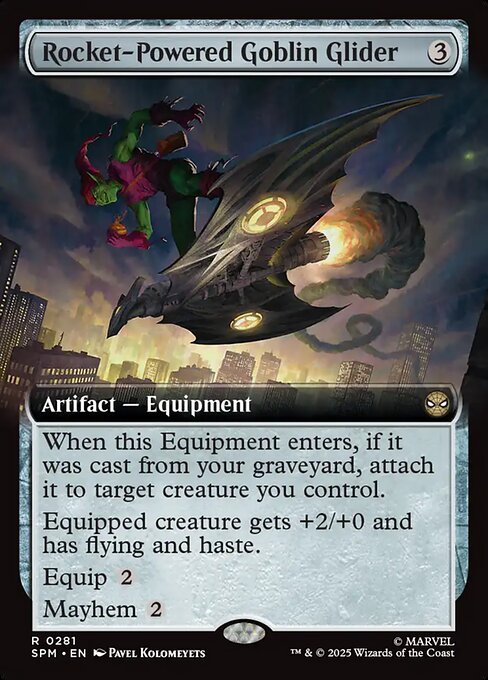 Rocket-Powered Goblin Glider (Extended Art) - Marvel's Spider-Man - R - 281
