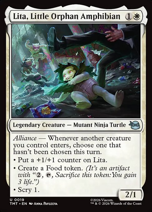 Lita, Little Orphan Amphibian - Teenage Mutant Ninja Turtles - U - 19