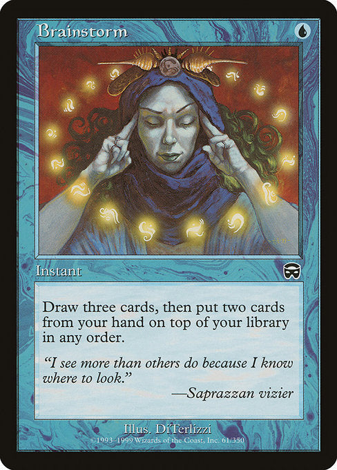 Brainstorm - Mercadian Masques - C - 61