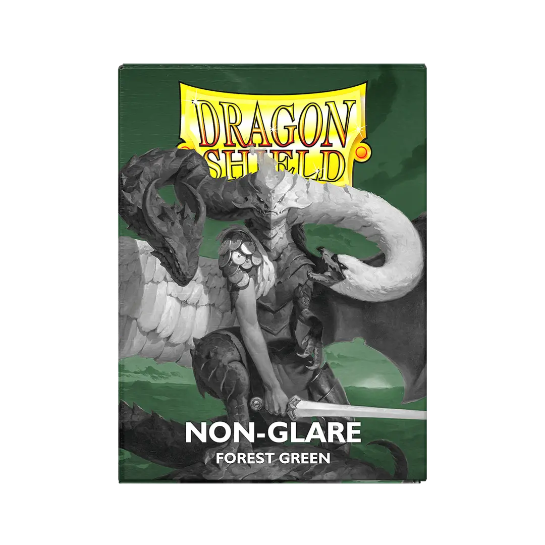 Dragon Shield Forest Green - Non-Glare - Standard Size