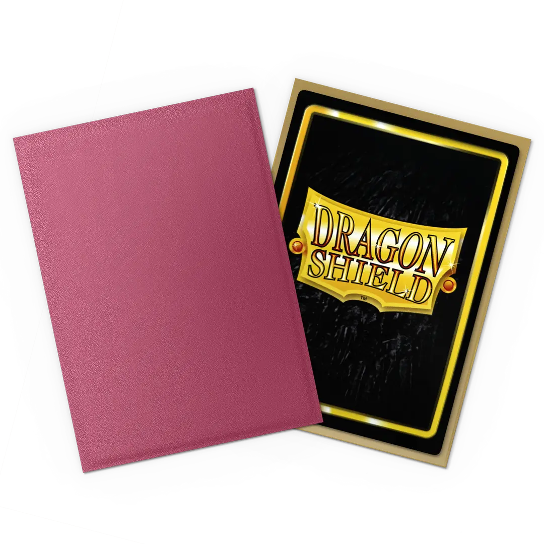 Dragon Shield Pomegranate & Gold - Matte Dual Sleeves