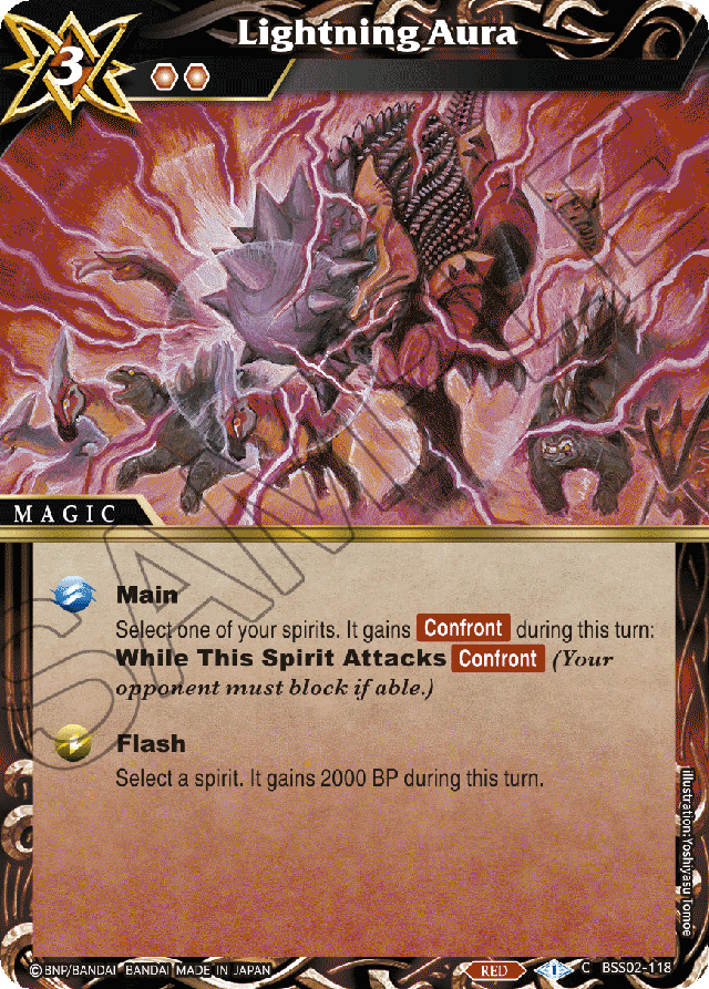 Lightning Aura - False Gods - Common - BSS02-118