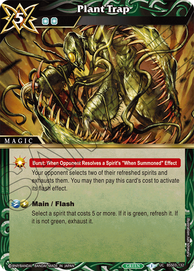 Plant Trap - Aquatic Invaders - Uncommon - BSS03-132