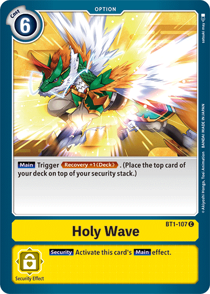 Holy Wave - Release Special Booster - Common - BT1-107 C