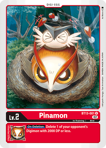 Pinamon - Versus Royal Knight Booster - Uncommon - BT13-001 U