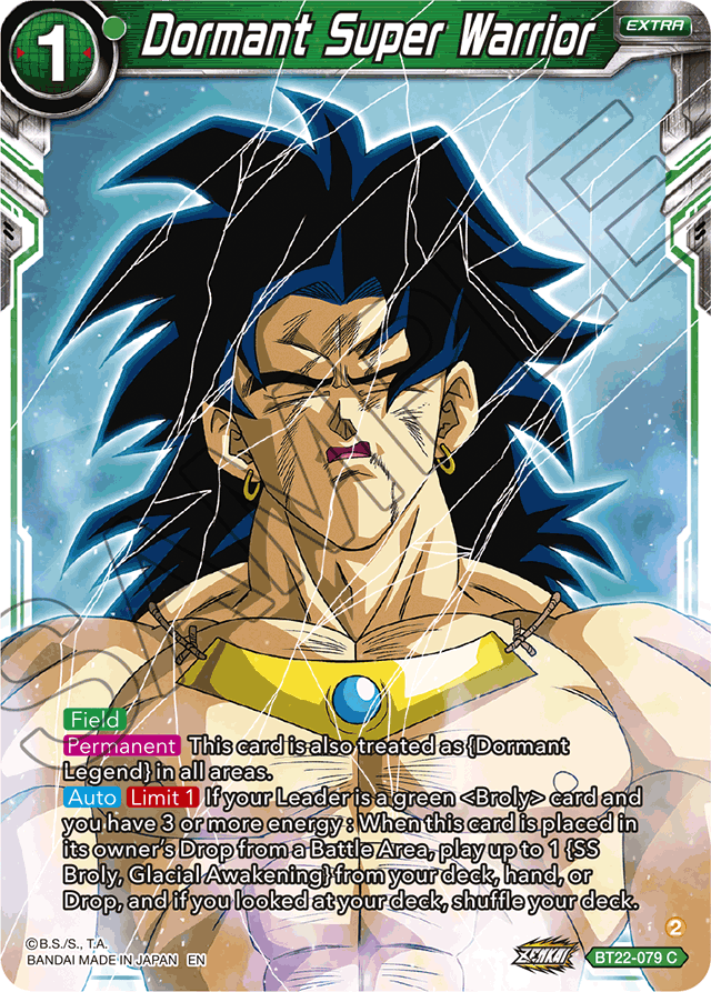 Dormant Super Warrior - Critical Blow - Common - BT22-079