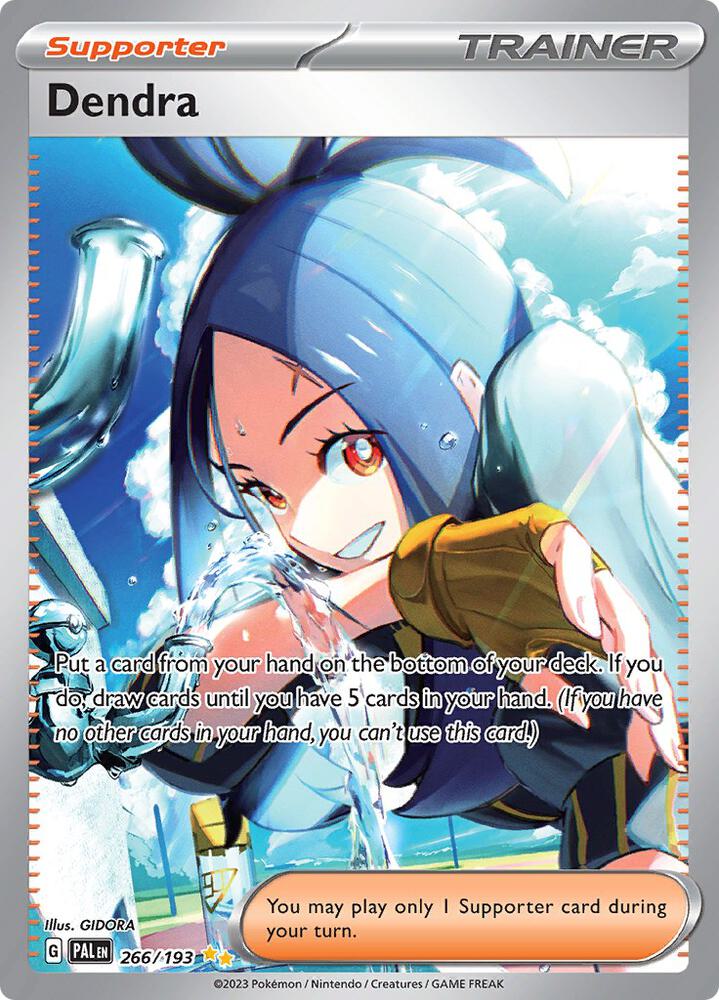 Dendra - 266/193 - SV02: Paldea Evolved - Special Illustration Rare - 266/193