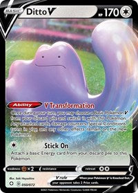 Ditto V - Shining Fates - Ultra Rare - 050/072