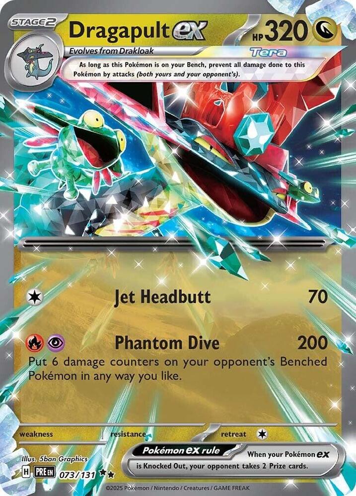 Dragapult ex - 073/131 - SV: Prismatic Evolutions - Double Rare - 073/131