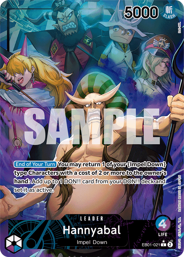 Hannyabal (Alternate Art) - Extra Booster: Memorial Collection - L - EB01-021