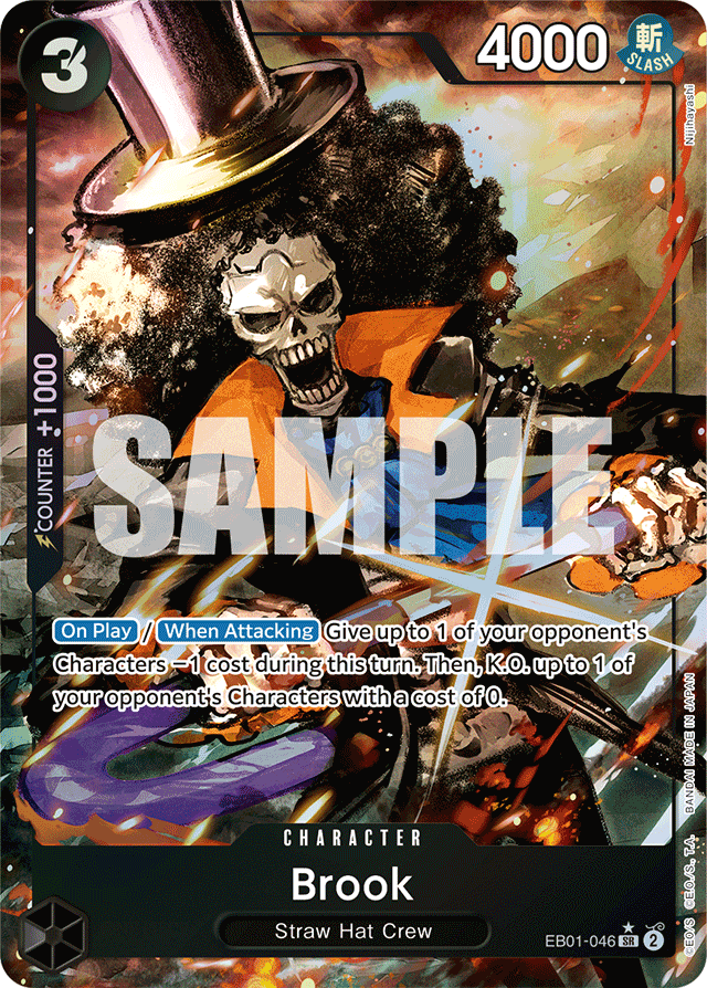 Brook (046) (Alternate Art) - Extra Booster: Memorial Collection - SR - EB01-046