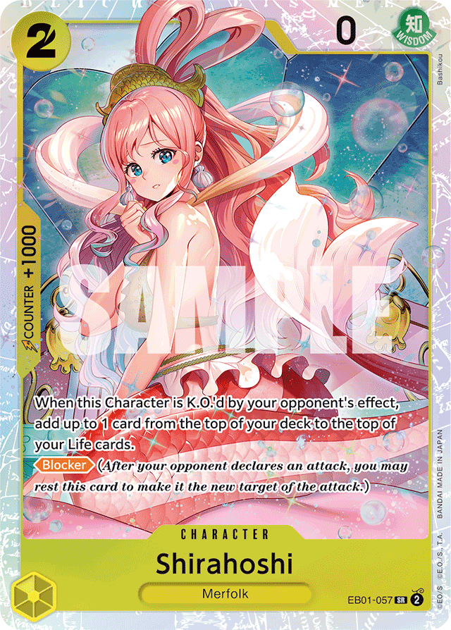 Shirahoshi - Extra Booster: Memorial Collection - SR - EB01-057