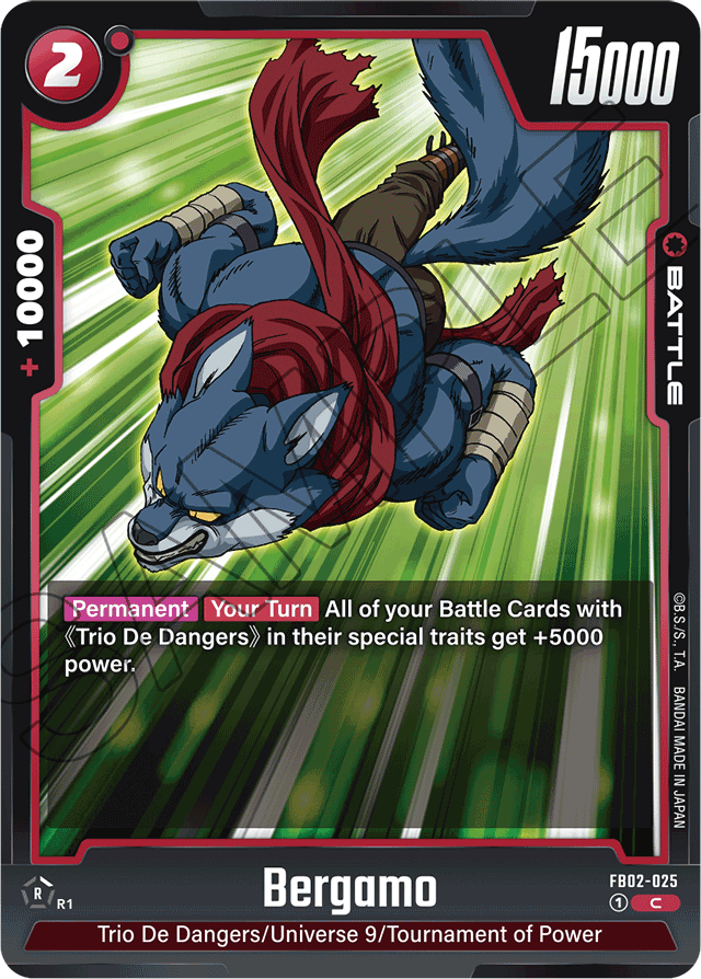 Bergamo - Blazing Aura - Common - FB02-025