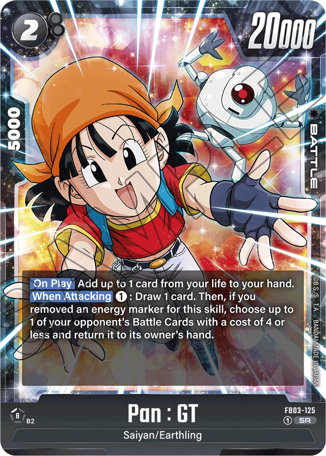 Pan : GT - FB03-125 - Raging Roar - Super Rare - FB03-125