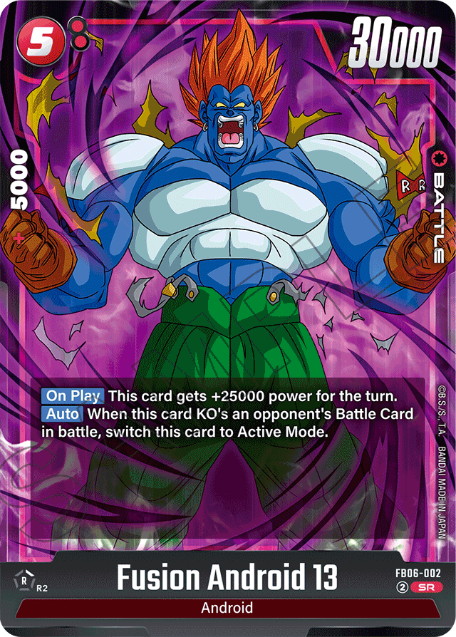Fusion Android 13 - FB06-002 - Rivals Clash - Super Rare - FB06-002