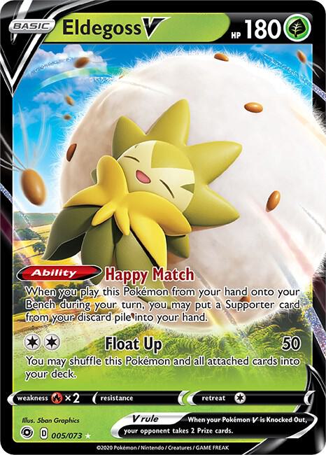 Eldegoss V - Champion's Path - Ultra Rare - 26785