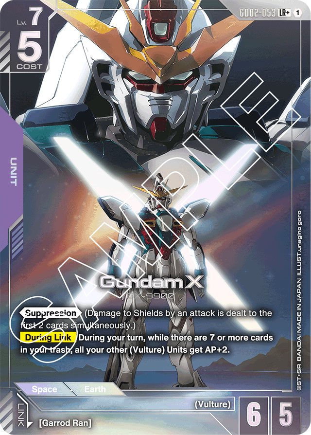 Gundam X (LR+) - Dual Impact - LR+ - GD02-053