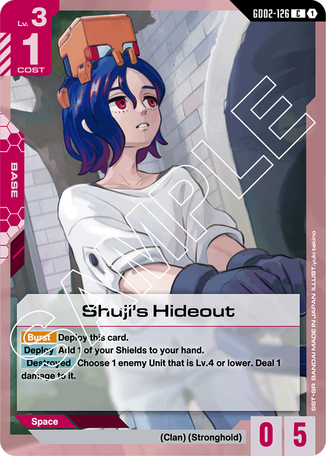 Shuji's Hideout - Dual Impact - Common - GD02-126