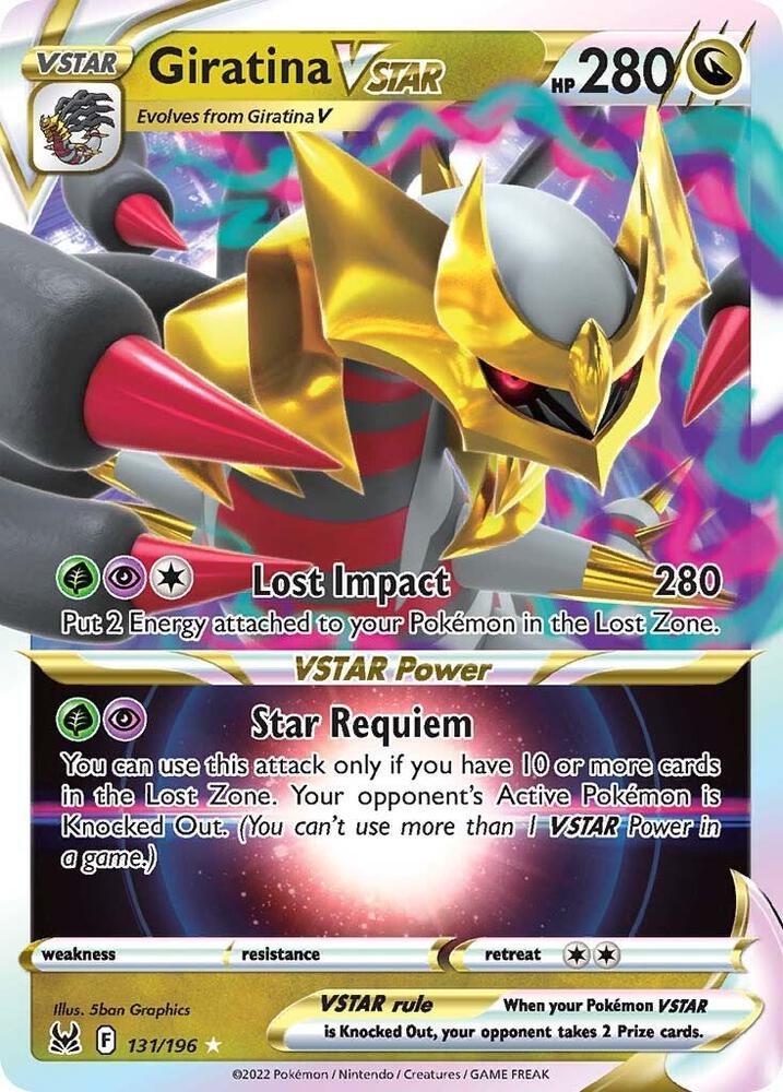 Giratina VSTAR - SWSH11: Lost Origin - Ultra Rare - 131/196