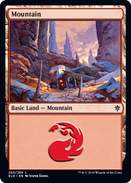 Mountain (263) - Throne of Eldraine - L - 263
