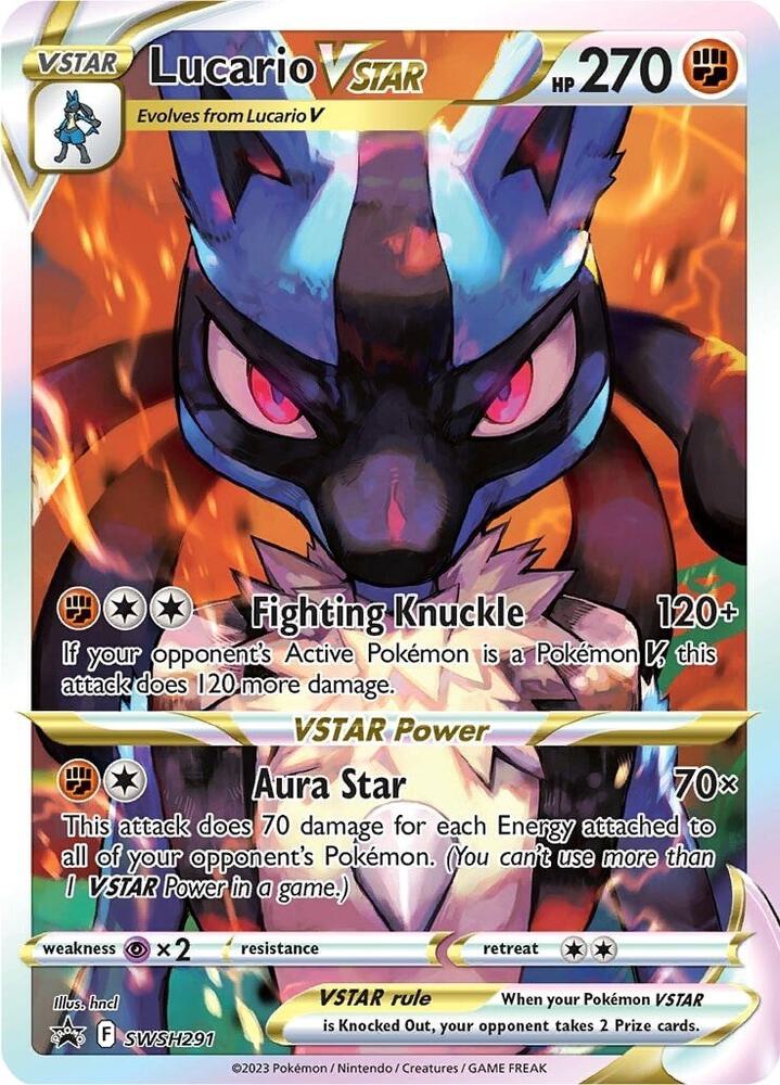 Lucario VSTAR - SWSH291 - SWSH: Sword & Shield Promo Cards - Promo - SWSH291