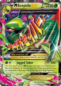 M Sceptile EX - XY - Ancient Origins - Ultra Rare - 36008