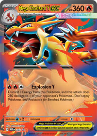 Mega Charizard Y ex - 030 - ME: Mega Evolution Promo - Promo - 030