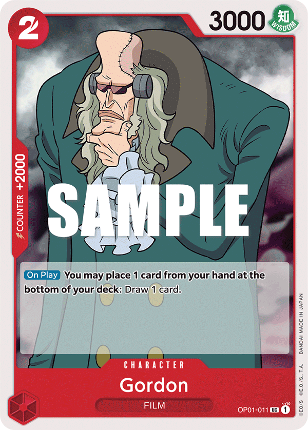 Gordon - Romance Dawn - UC - OP01-011