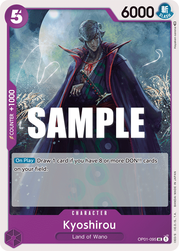 Kyoshirou - Romance Dawn - UC - OP01-095