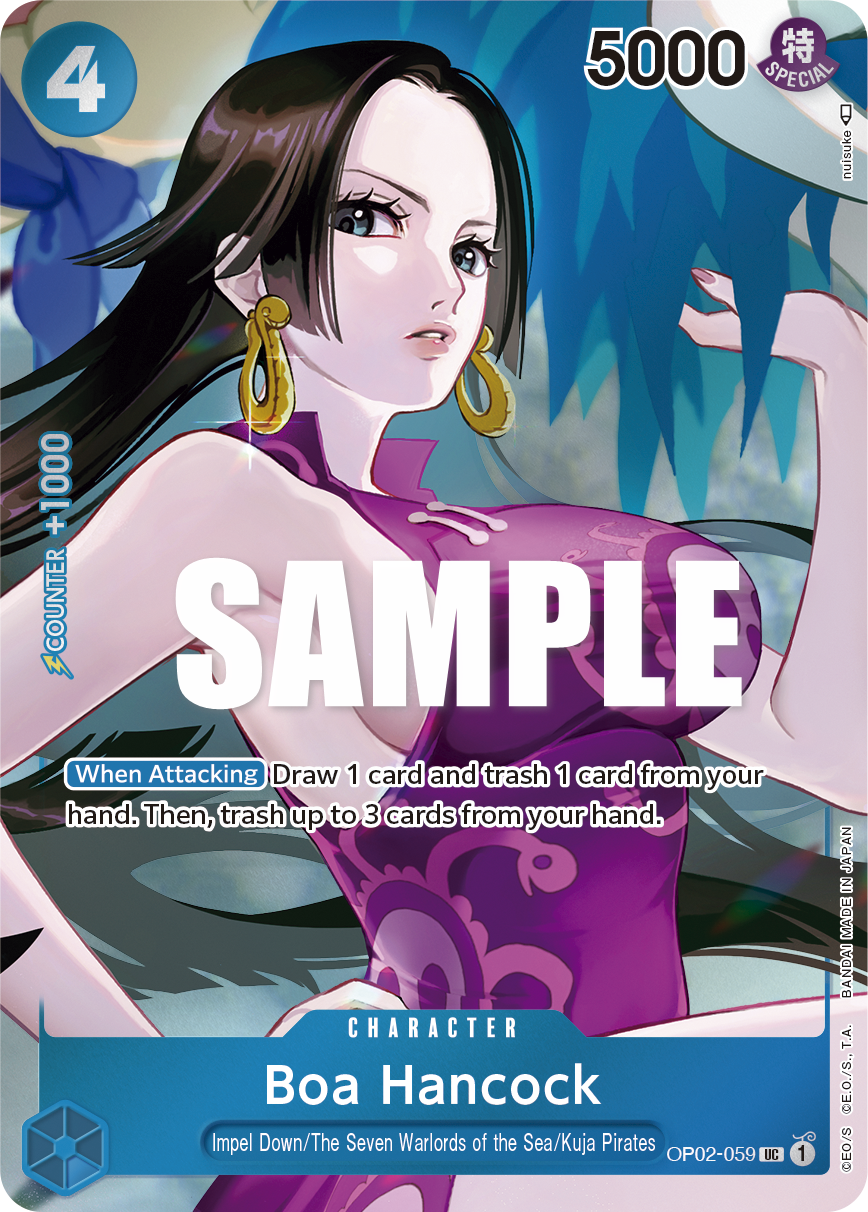 Boa Hancock (Box Topper) - Paramount War - UC - OP02-059