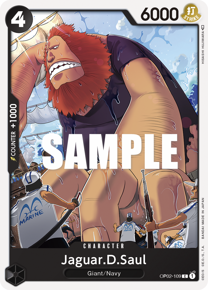 Jaguar.D.Saul - Paramount War - C - OP02-109