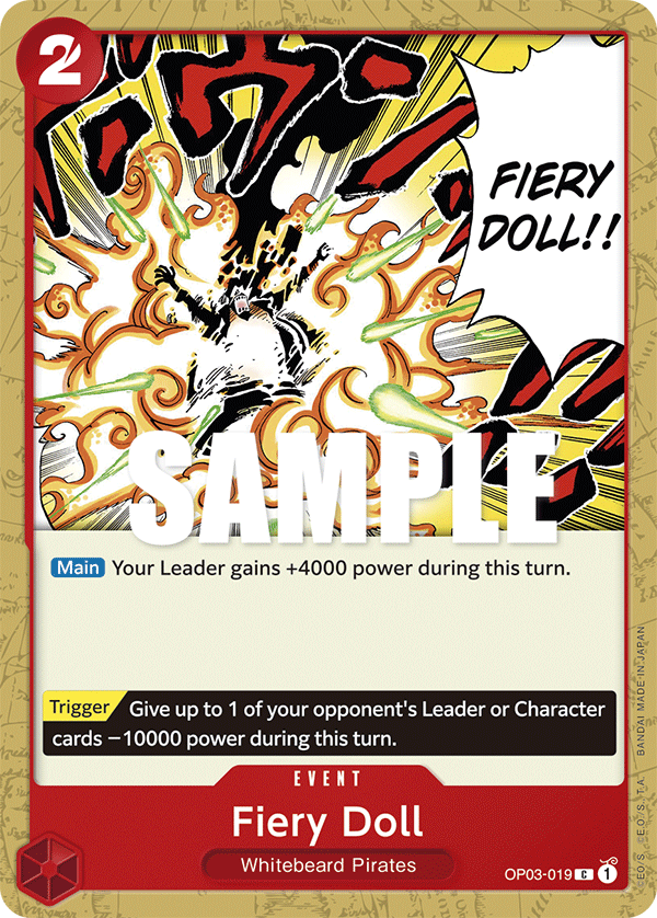 Fiery Doll - Pillars of Strength - C - OP03-019