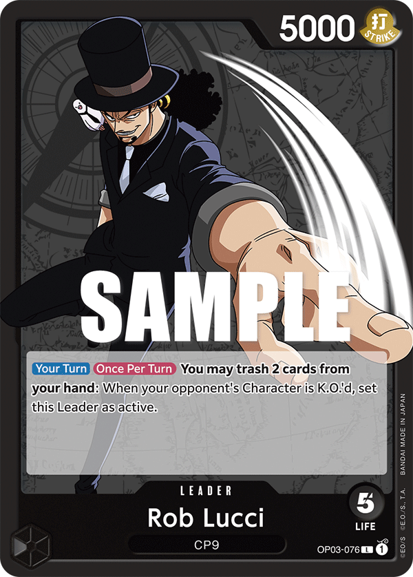 Rob Lucci (076) - Pillars of Strength - L - OP03-076