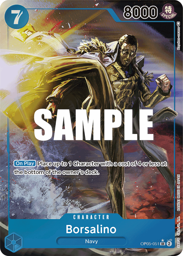 Borsalino (Alternate Art) - Awakening of the New Era - SR - OP05-051
