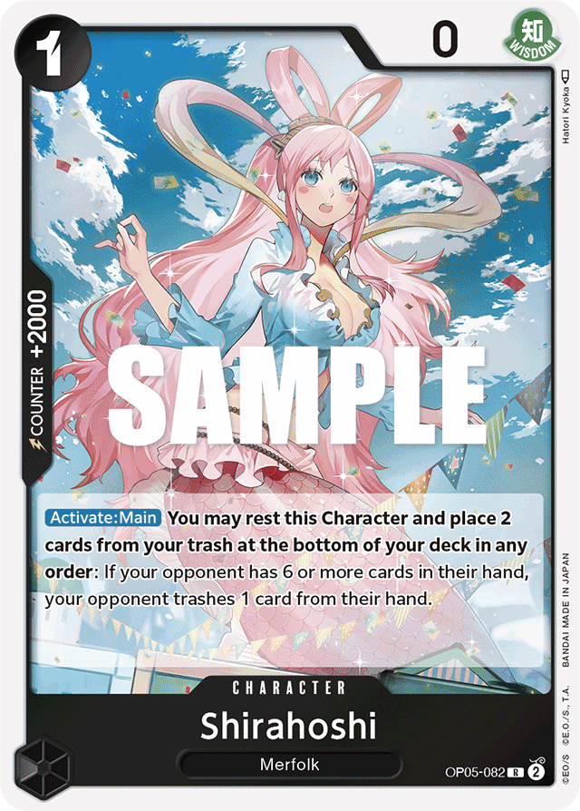 Shirahoshi - Awakening of the New Era - R - OP05-082