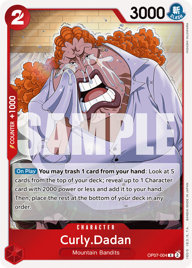 Curly.Dadan - 500 Years in the Future - R - OP07-004