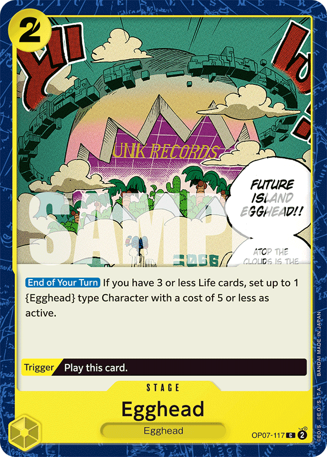 Egghead - 500 Years in the Future - C - OP07-117