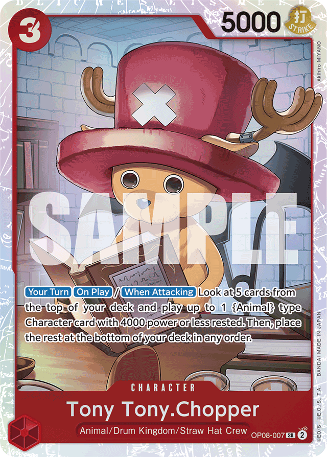 Tony Tony.Chopper (007) - Two Legends - SR - OP08-007