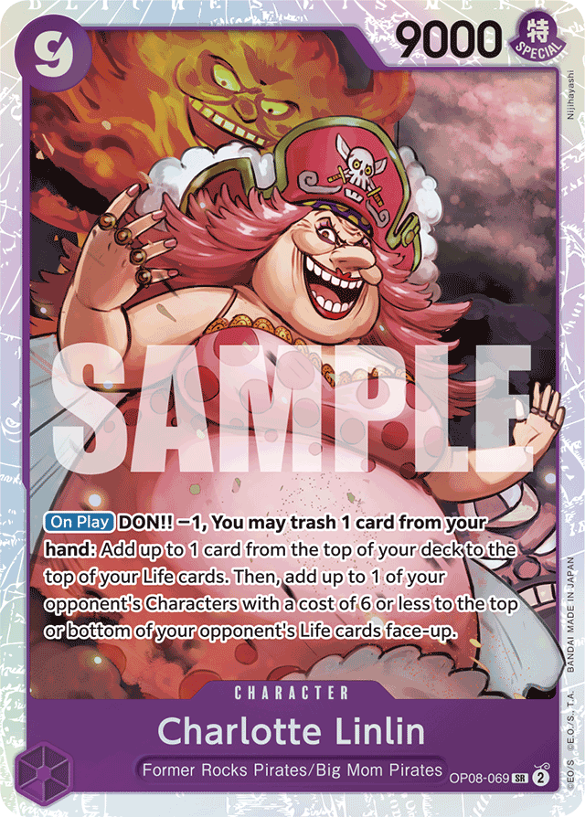 Charlotte Linlin - Two Legends - SR - OP08-069