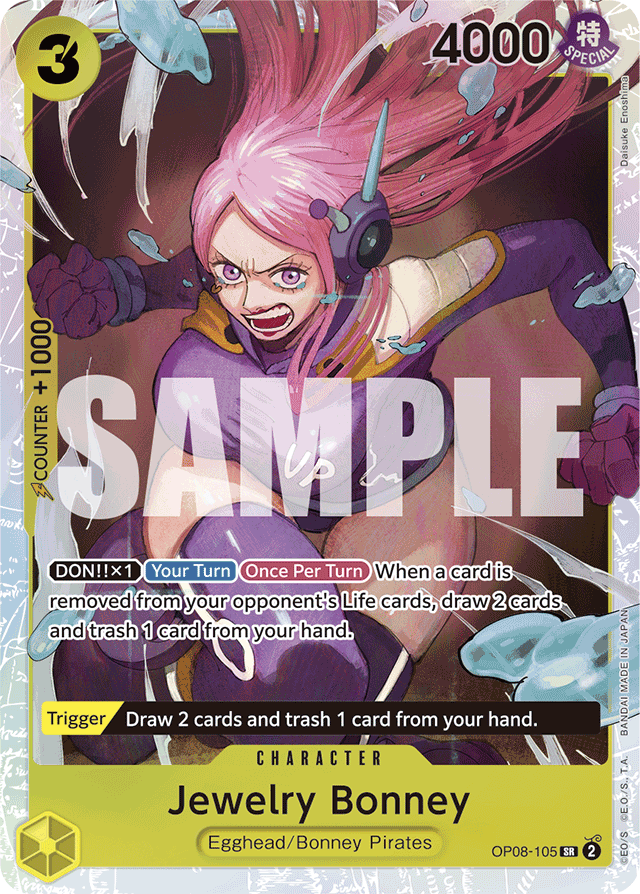 Jewelry Bonney - Two Legends - SR - OP08-105