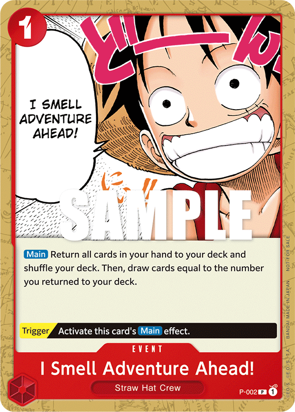 I Smell Adventure Ahead! (Promotion Pack 2022) - One Piece Promotion Cards - PR - P-002