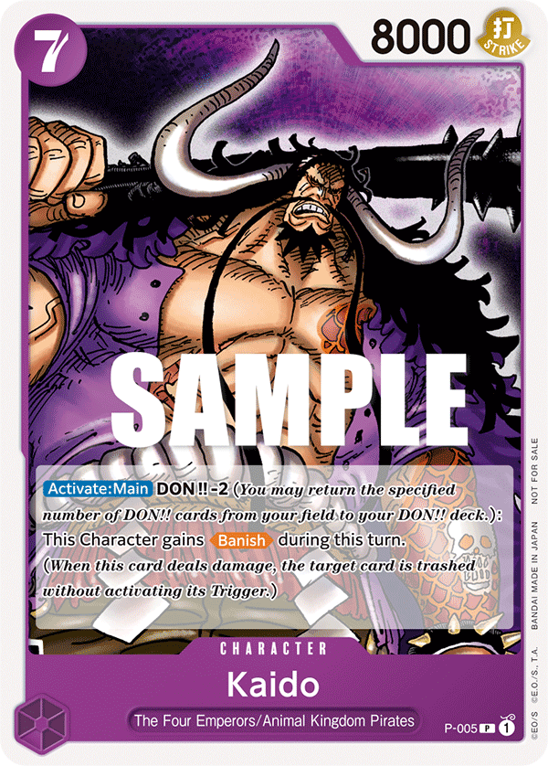Kaido (Promotion Pack 2022) - One Piece Promotion Cards - PR - P-005