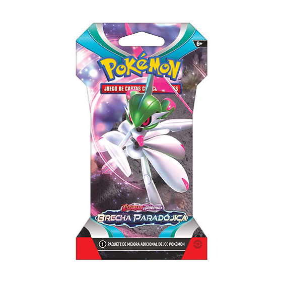Sleeved Booster Pack Brecha Paradojica Español Spanish